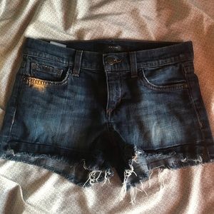 Joe’s brand denim booty shorts